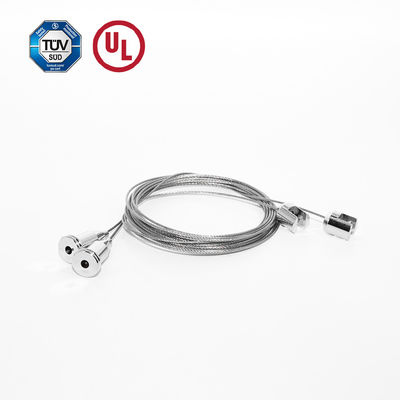 울음소리를 흡수하는 목화 액세서리를 매달기 위해 케이블을 가진 천장 고정 장치